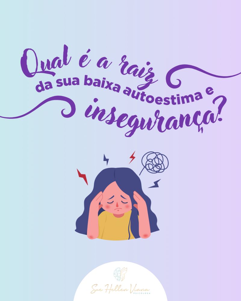 Baixa autoestima e insegurança