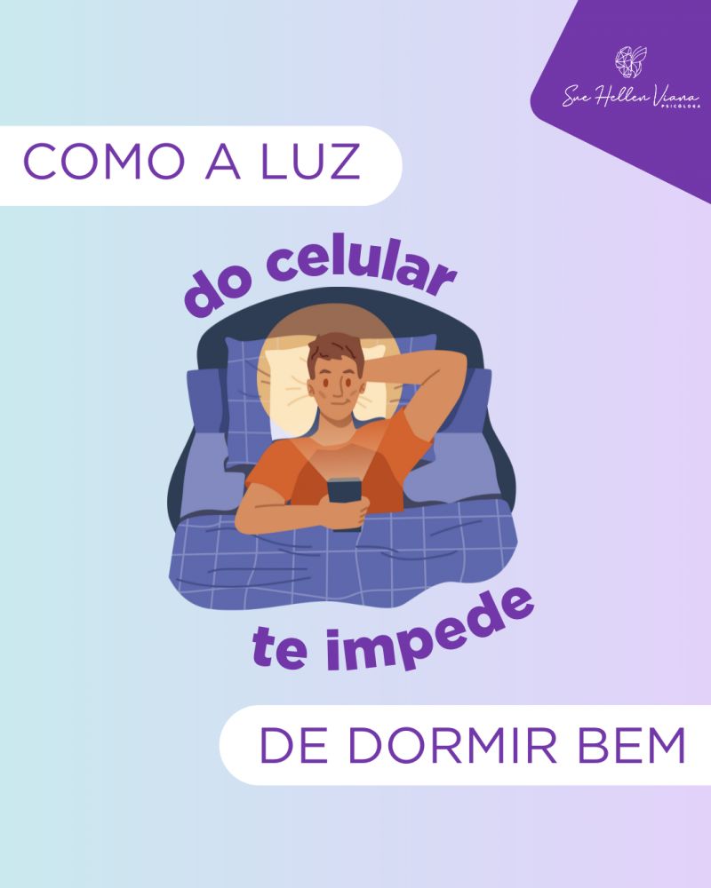 Luz azul e Sono