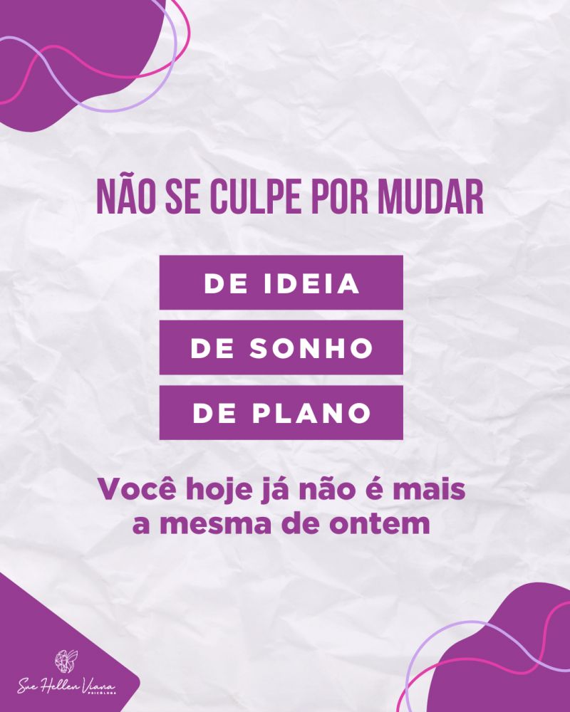 Mudanças