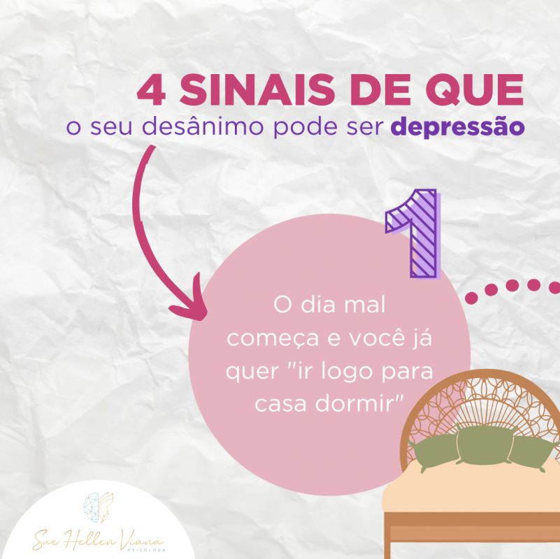 Desânimo ou depressão?