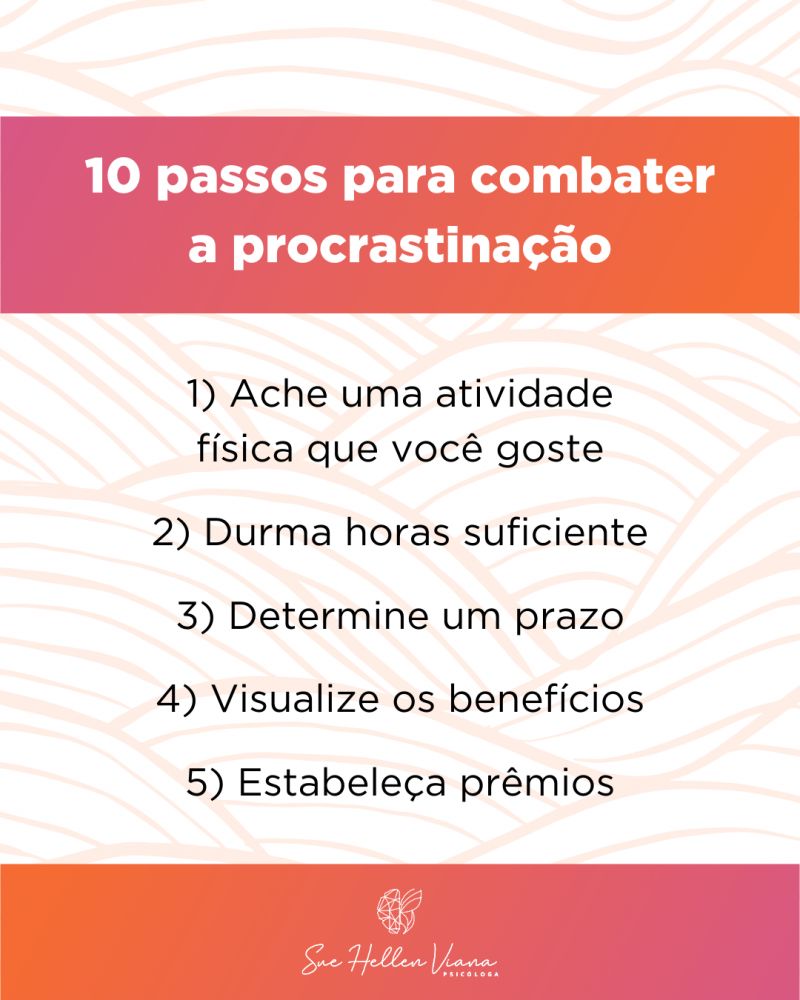 Combatendo a procrastinação